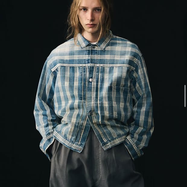 26SS A.presse 아프레쎄 No.213 인디고 팔라카 데님 자켓