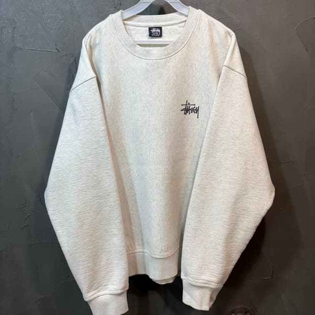 [XL] STUSSY 스투시 베이직 스웻 셔츠
