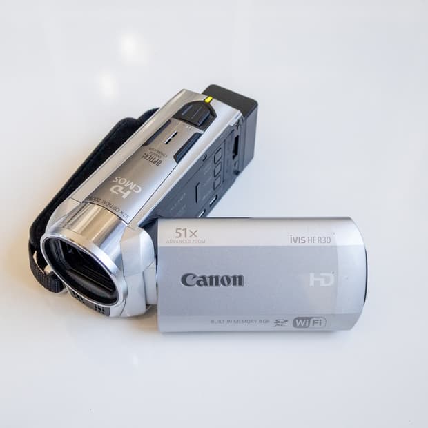 Canon Ivis HF R30 / 빈티지 디지털 캠코더