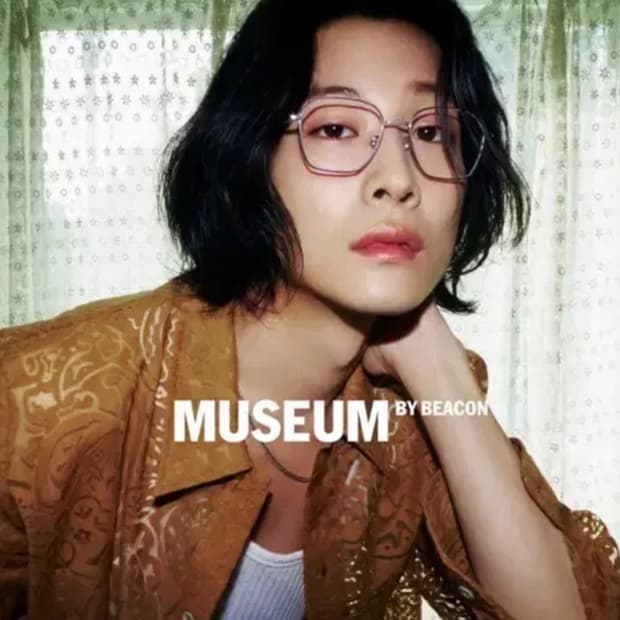 뮤지엄 바이비컨 / 50 c2 안경 티타늄 / 55사이즈