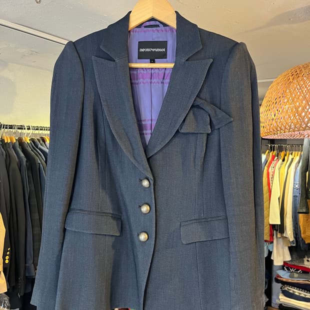 엠포리오 아르마니 린넨 혼방 자켓(이탈리아제)