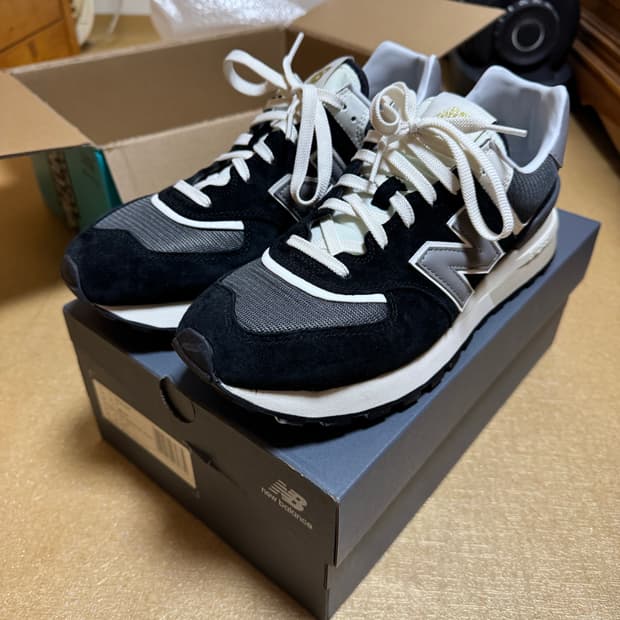 뉴발란스 574 레거시 블랙 285mm