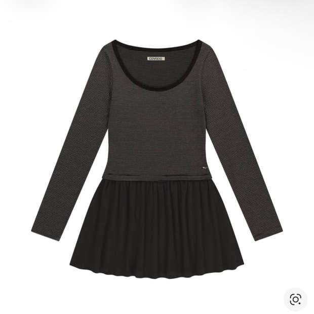 코이세이오 코이 스트라이프 드레스 브라운