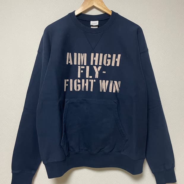 아웃스탠딩 MIL SERIES SWEAT(AIM HIGH)_NAVY