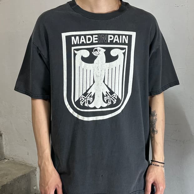 00's MADE IN PAIN 빈티지 티셔츠 칸예