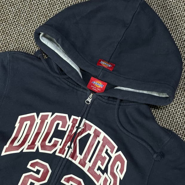 디키즈 넘버링 후드집업