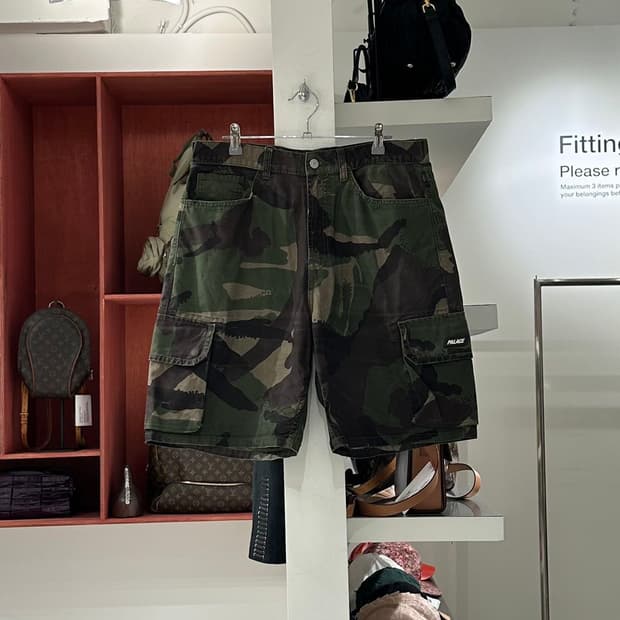 팔라스 카모플라쥬 배기 카고 쇼츠