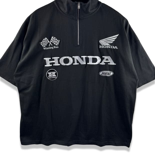 혼다레이싱 반팔 하프집업2790