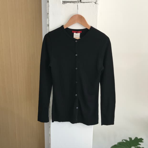 Vintage black cardigan