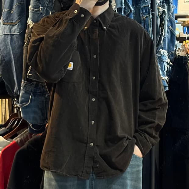 [NO.9] 칼하트 코듀로이 긴팔셔츠