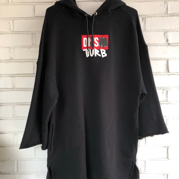 디젤 스웨트 후드 원피스