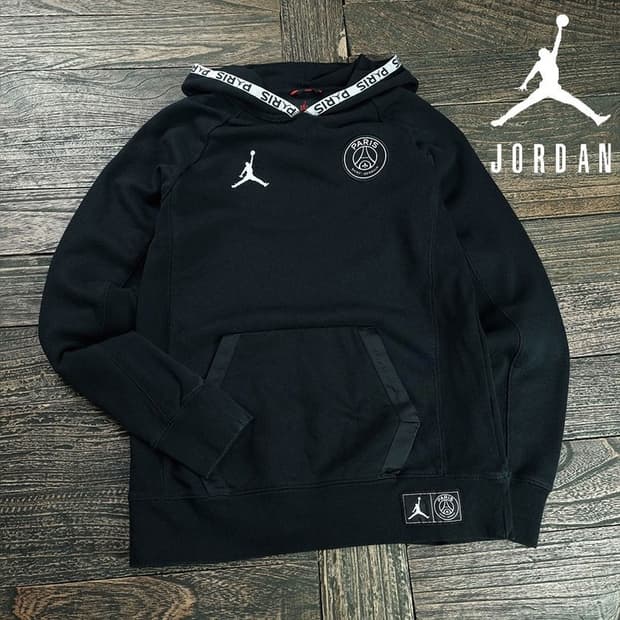 [나이키] 조던 파리 생 제르망 후드티 블랙 M19826