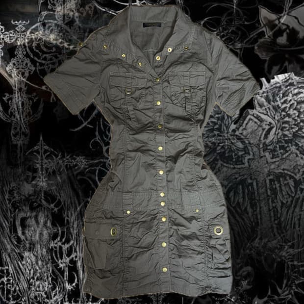 Vintage short sleeve dress