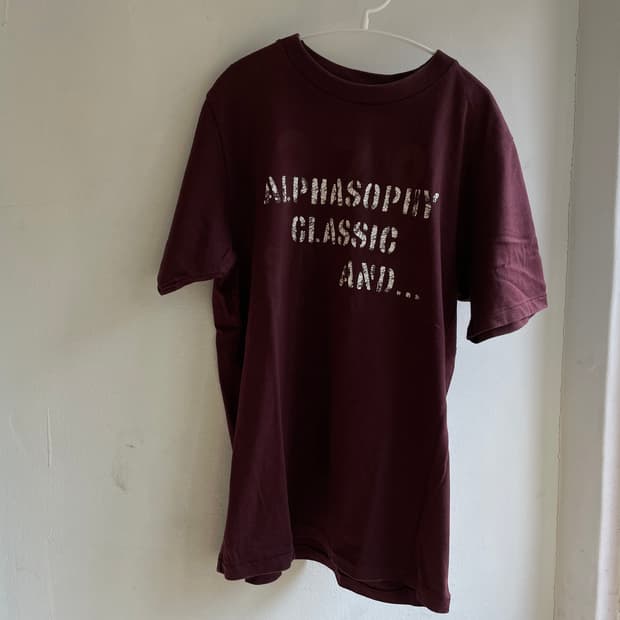 ALPHASOPHY cotton T shirts