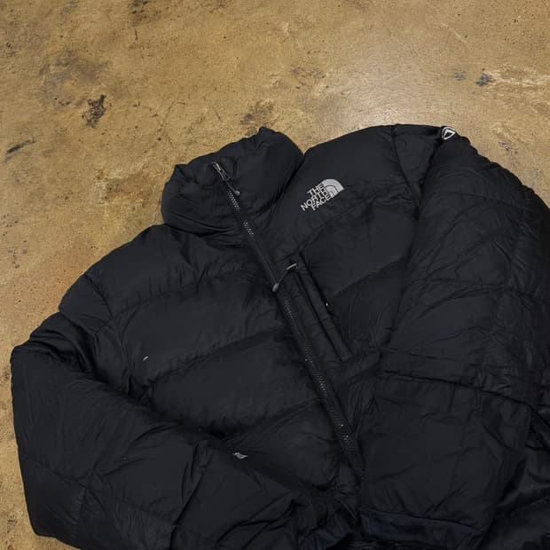 [정품/M] 노스페이스 블랙 패딩 점퍼 b19