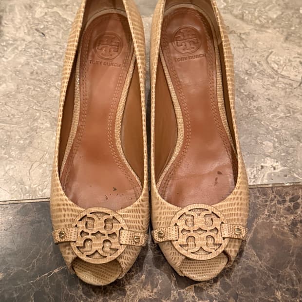 토리버치 오픈 토 웨지힐 245