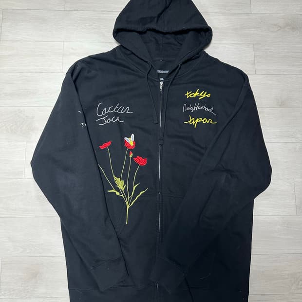 네이버후드 x 트레비스스캇 후드 블랙 XL