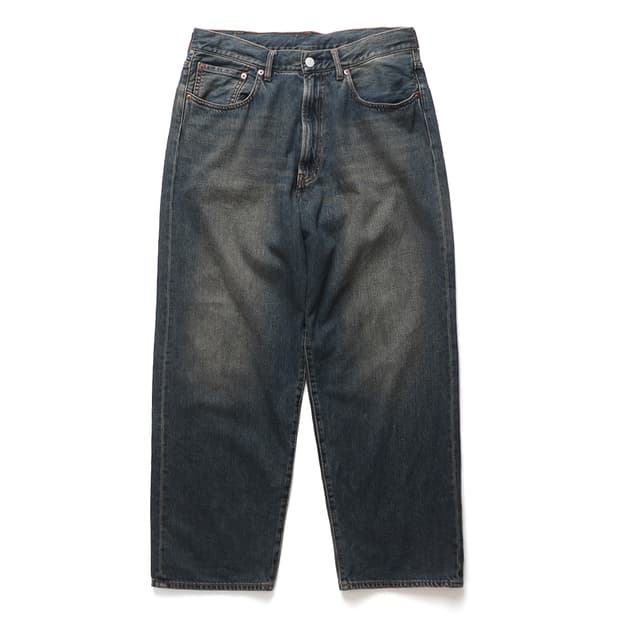 BEAMS Wide Denim Pants