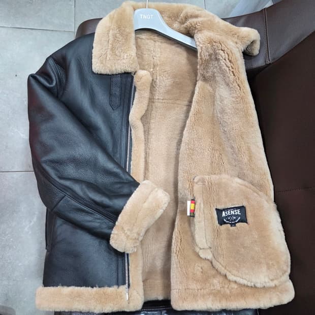 B3 스페인 리얼 램스킨 무스탕