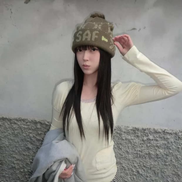 오피쉬 Daisy lace puff 롱슬리브