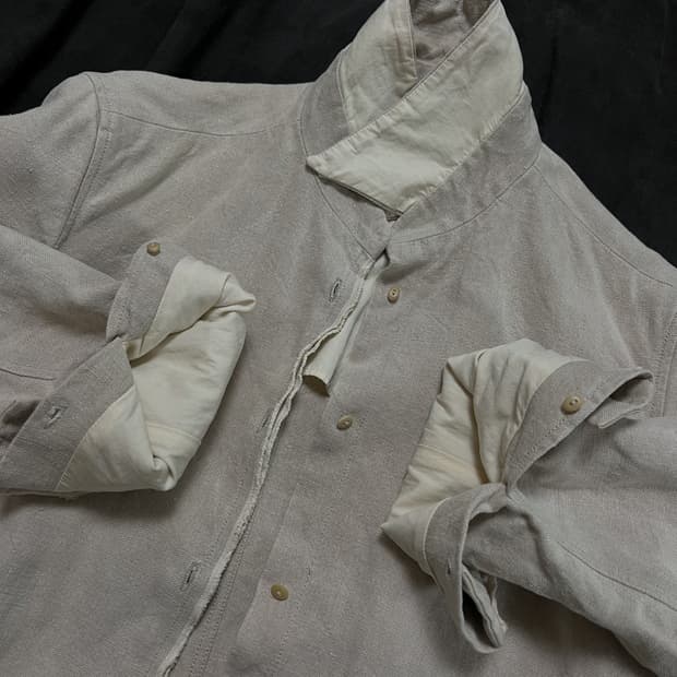 Lm Altieri Heavy Linen Jacket
