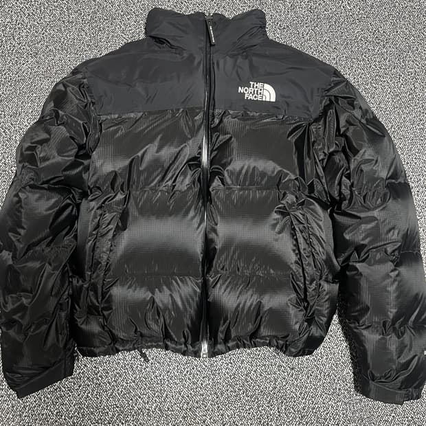 노스페이스 눕시 드라이벤트 패딩 블랙 XL