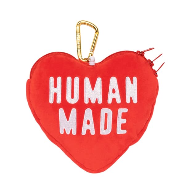 휴먼메이드 하트 패스 케이스 레드