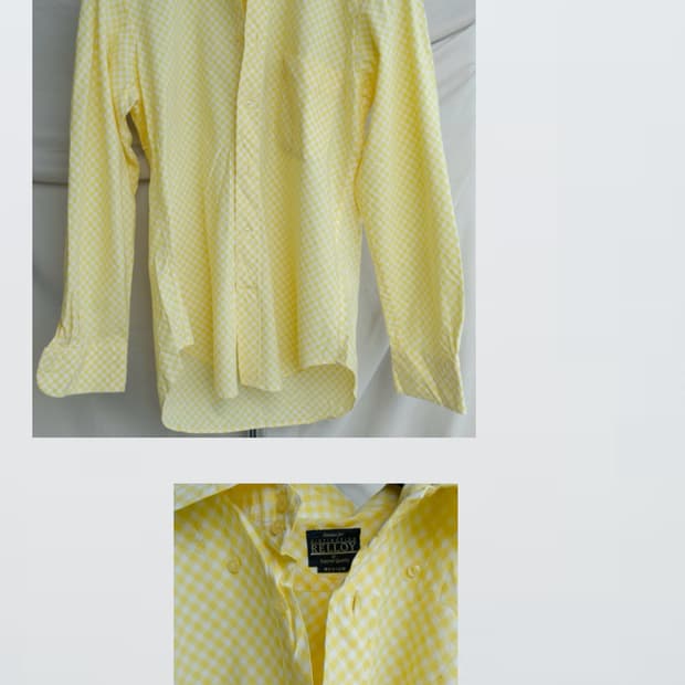 Yellow Button Shirt 옐로우 버튼 셔츠