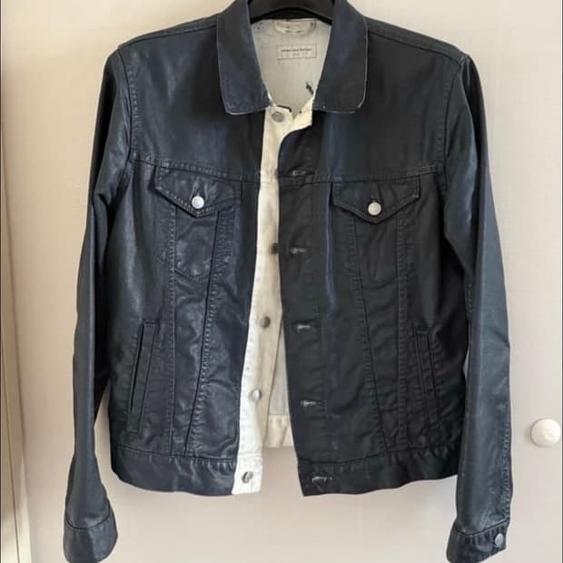 L) Dries van noten 페인티드 자켓