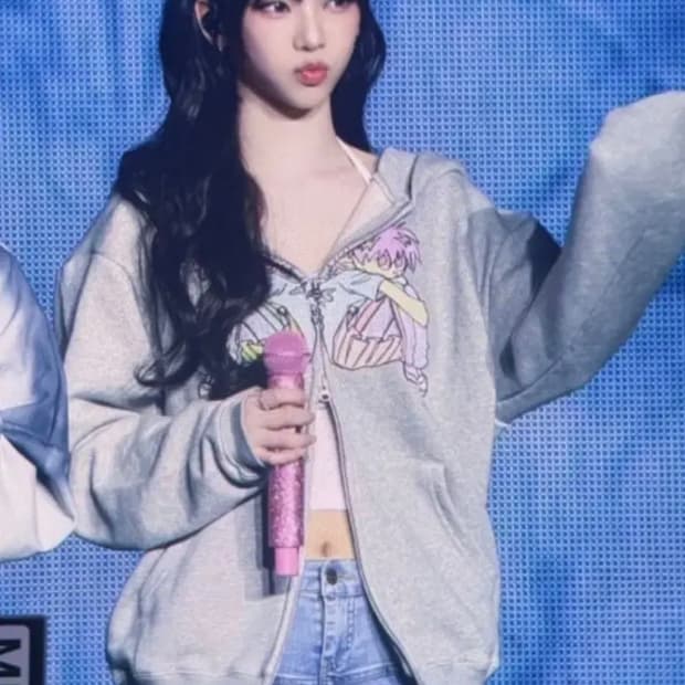 카리나 후드집업 L