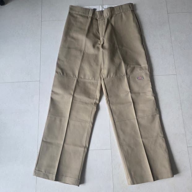 디키즈 더블니 카키 33x30