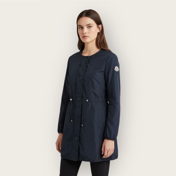 .2/ 몽클레어 노카라 와펜 바람막이 코트 자켓