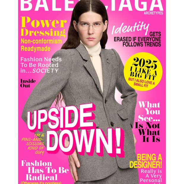 발렌시아가 바이 뎀나 매거진