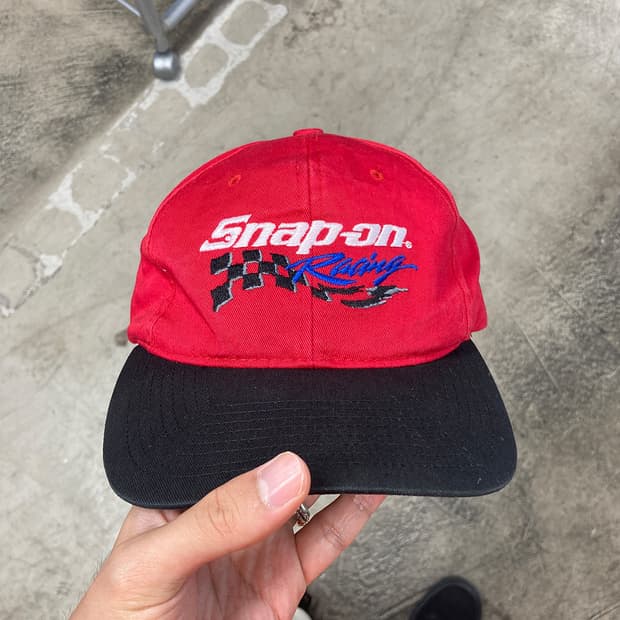 Usa Snap on 레이싱 캡  (M)