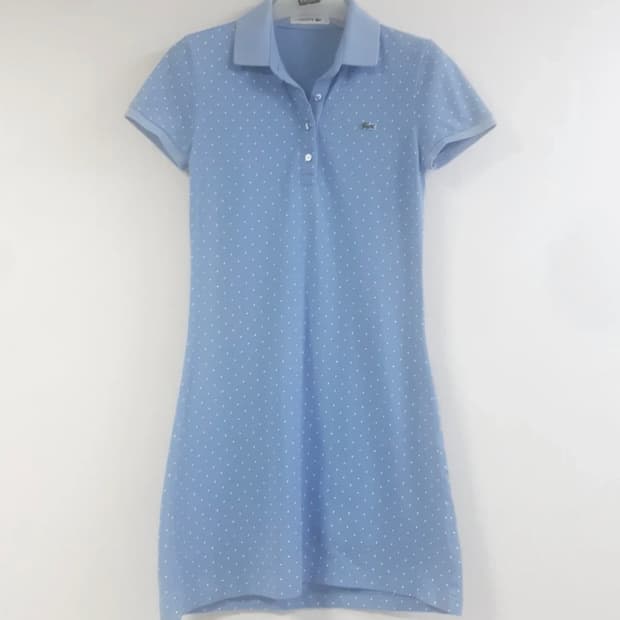 라코스테 (LACOSTE) 도트 피케폴로원피스