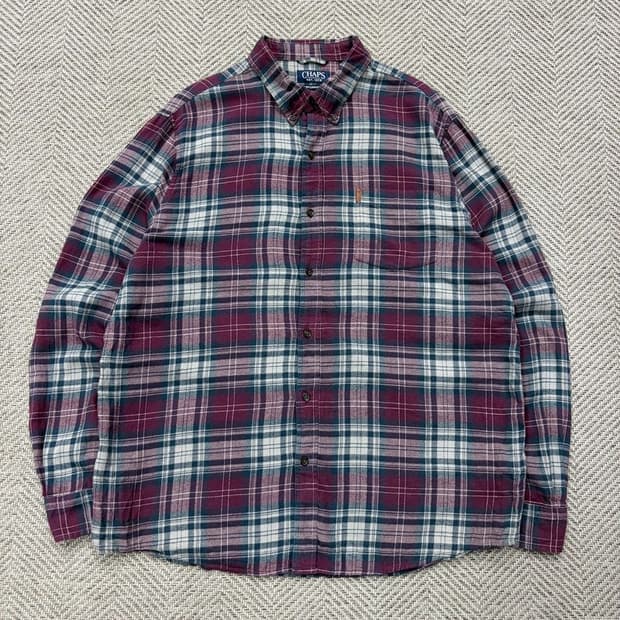 챕스 랄프로렌 체크 셔츠 v2889