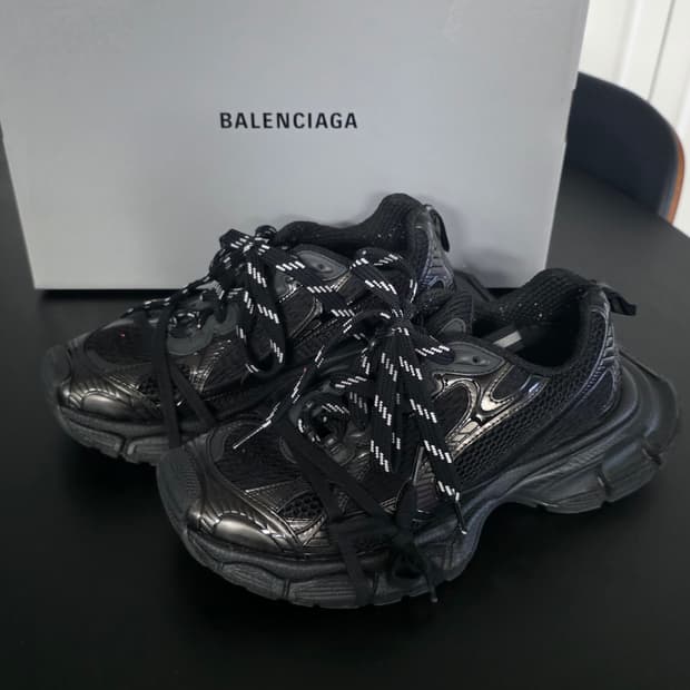 백화점판,41,올블랙 / 발렌시아가 3XL 풀박스