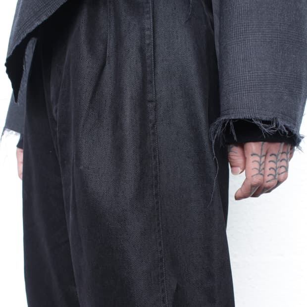 [46] Omar afiridi 오마르 아프리디 워시드 피나 트라우저팬츠