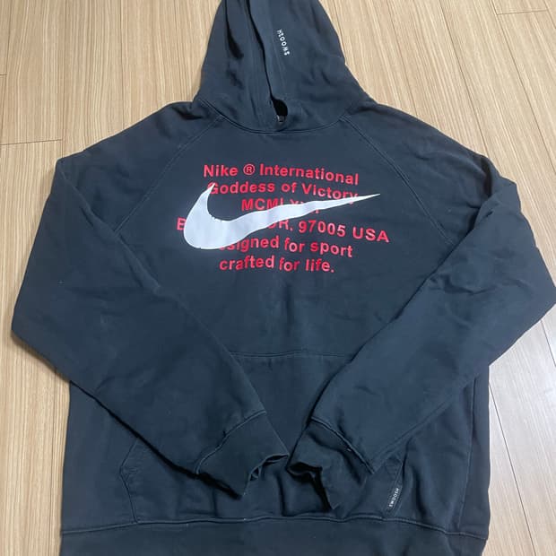 나이키 더블스우시 후드티