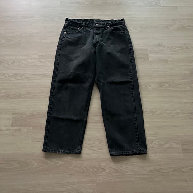 [36] 90s 빈티지 리바이스 565 블랙