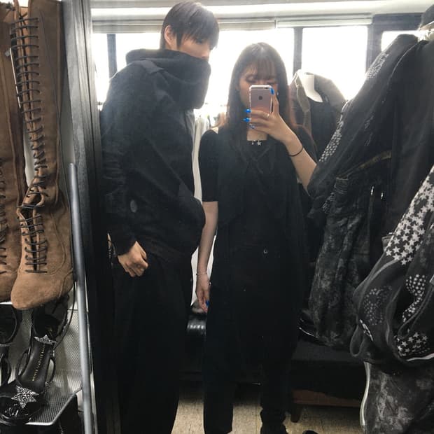 리넨 혼방 하이넥 후드 자켓