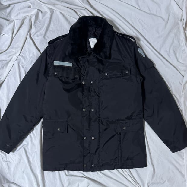 00s 프랑스 헌병대 레인 자켓