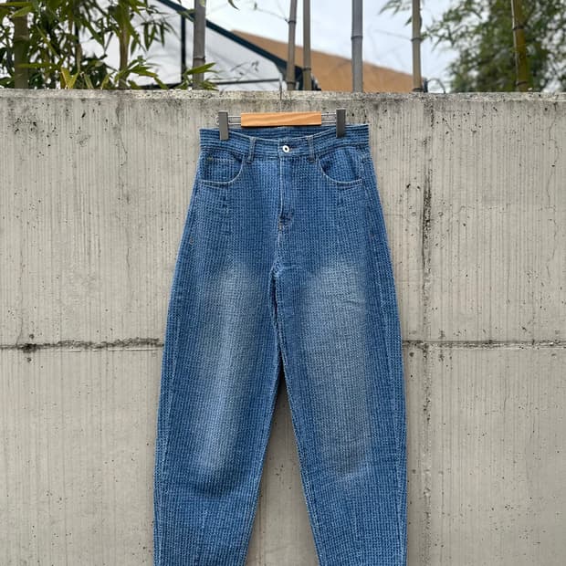 파르티멘토 빈티지 와이드 데님 팬츠