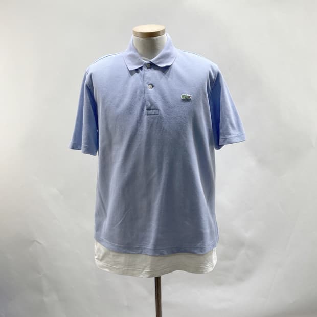 라코스테 남성 레이어드 폴로셔츠 카라반팔 95
