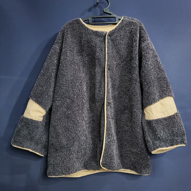 베이지 보글이 자켓