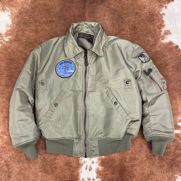 U.S.A.P 타입 b-15 플라이트자켓 (털포함)