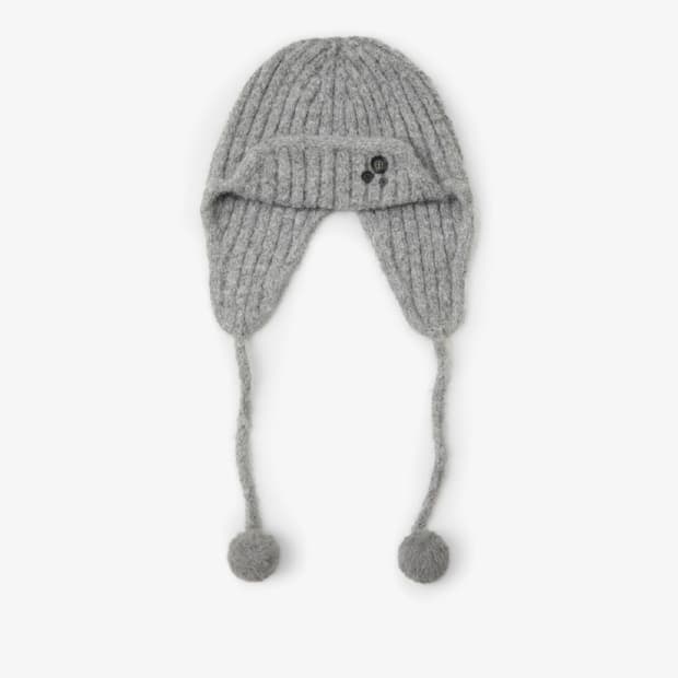 [구해요] 에이이에이이 aeae 버튼니트 트루퍼 비니 모자  그레이 구합