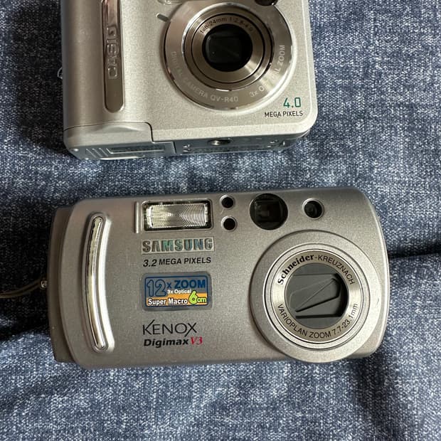 삼성 케녹스 디지맥스 v3, 카시오qv-r40 일괄