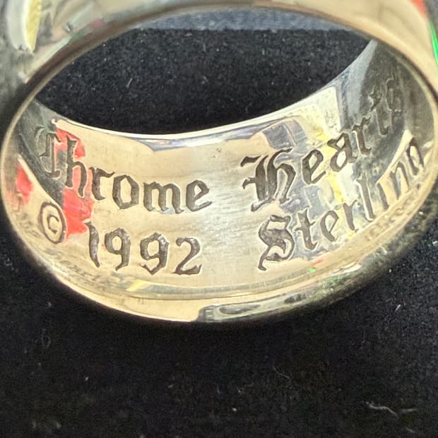 크롬하츠 플로랄 크로스링 10.5 사이즈