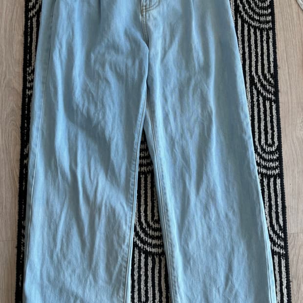 비슬로우 연청 원턱데님 판매합니다